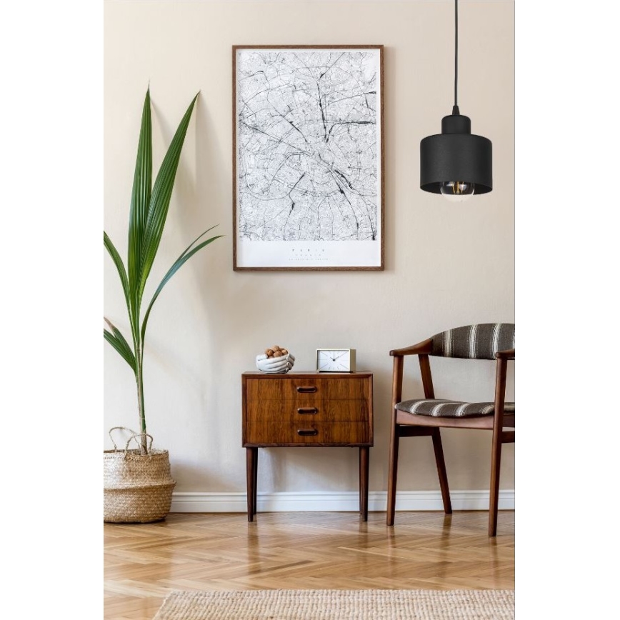 Csillár zsinóron BODO 1xE27/60W/230V