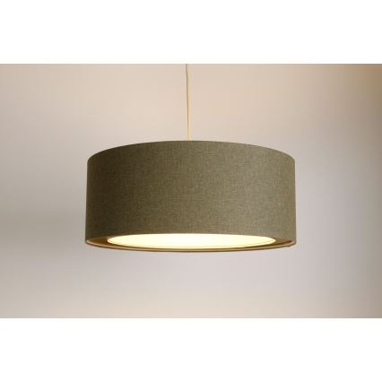 Csillár zsinóron BOHO TRINITI 1xE27/60W/230V szürke