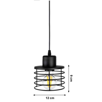 Csillár zsinóron BONOX 1xE27/60W/230V