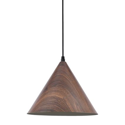 Csillár zsinóron BOSCO 1xE27/15W/230V barna