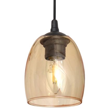 Csillár zsinóron BRILLANT 1xE27/15W/230V bézs