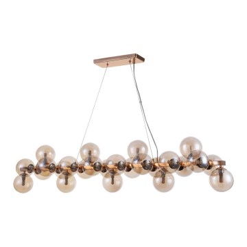 Csillár zsinóron CABELLA 25xG9/28W/230V