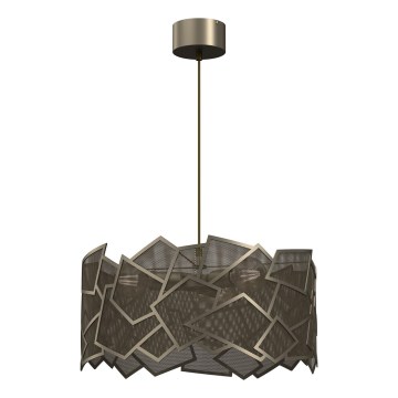 Csillár zsinóron CAMO 3xE27/15W/230V arany