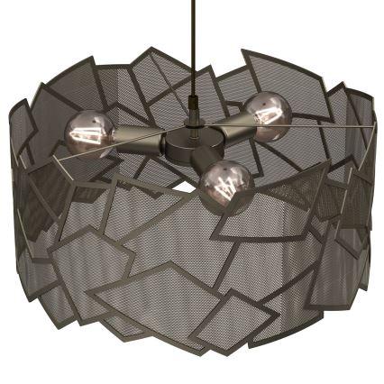 Csillár zsinóron CAMO 3xE27/15W/230V arany