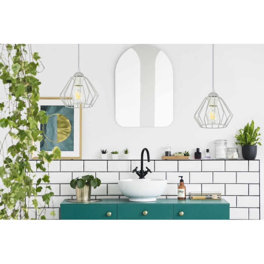 Csillár zsinóron CEED 1xE27/60W/230V szürke