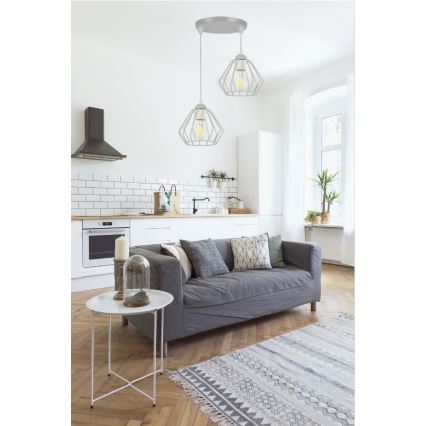 Csillár zsinóron CEED 2xE27/60W/230V