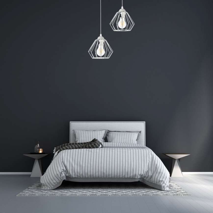 Csillár zsinóron CEED 2xE27/60W/230V