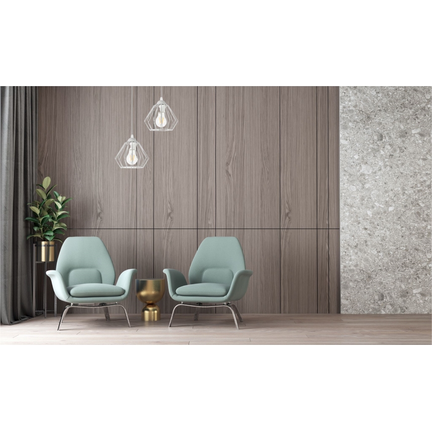 Csillár zsinóron CEED 2xE27/60W/230V