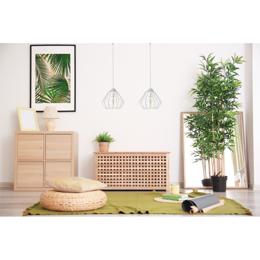 Csillár zsinóron CEED 2xE27/60W/230V