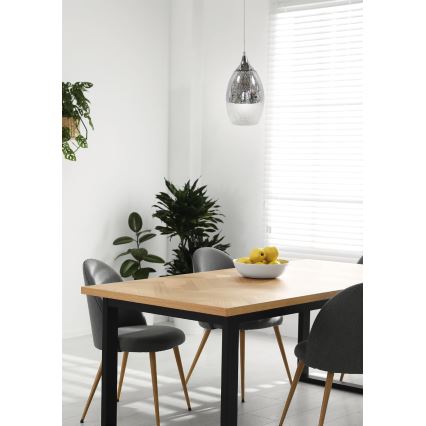 Csillár zsinóron CELIA 1xE27/60W/230V