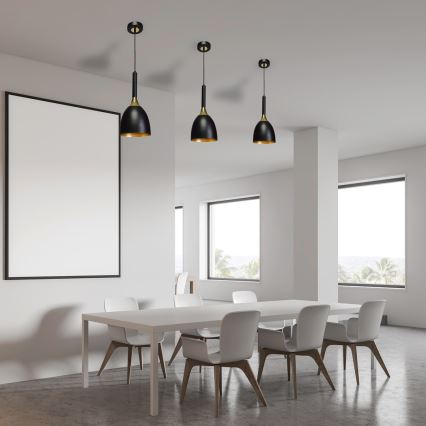 Csillár zsinóron CLARK 1xE27/60W/230V