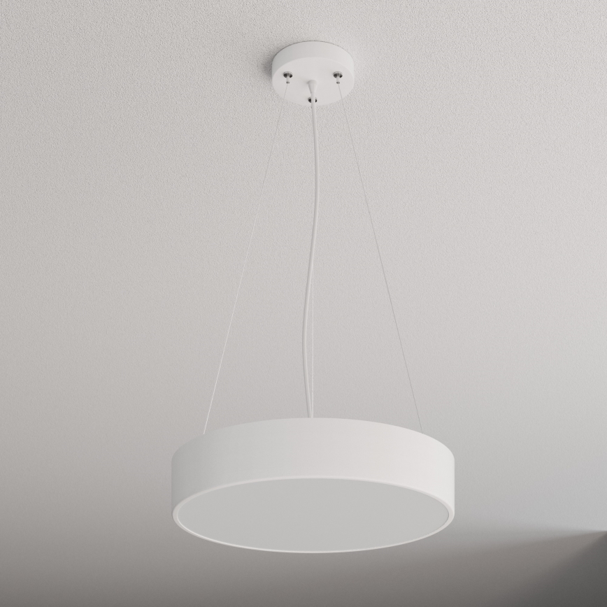 Csillár zsinóron CLEO 3xE27/24W/230V átm. 40 cm fehér
