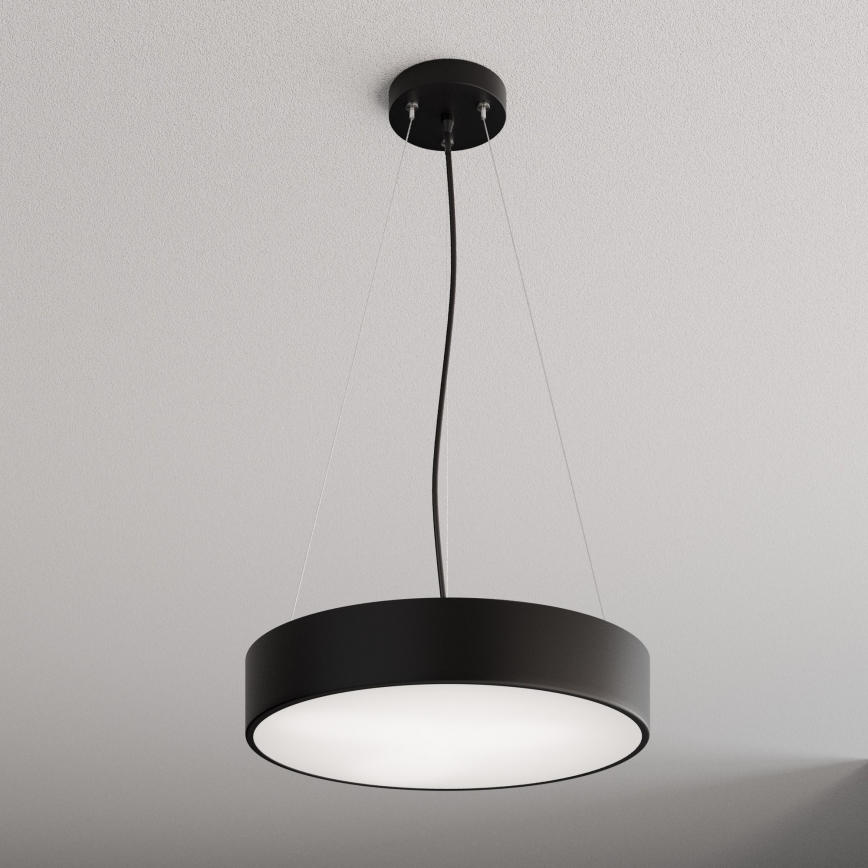 Csillár zsinóron CLEO 3xE27/24W/230V átm. 40 cm fekete