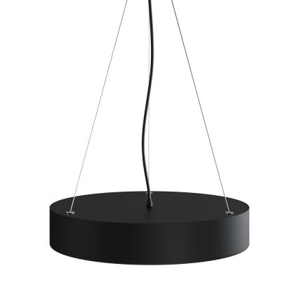 Csillár zsinóron CLEO 3xE27/24W/230V átm. 40 cm fekete
