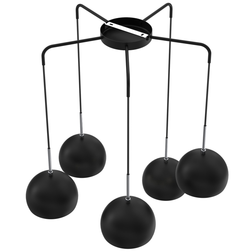 Csillár zsinóron COOL 5xE27/60W/230V