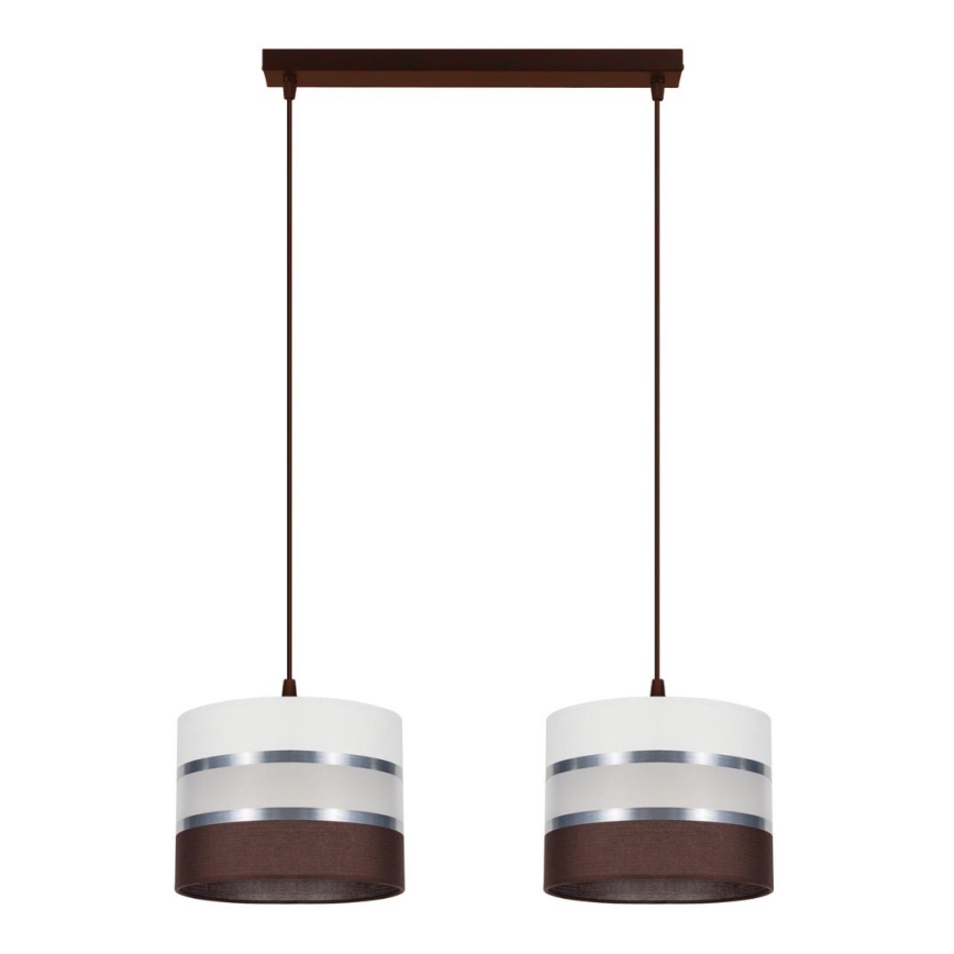 Csillár zsinóron CORAL 2xE27/60W/230V