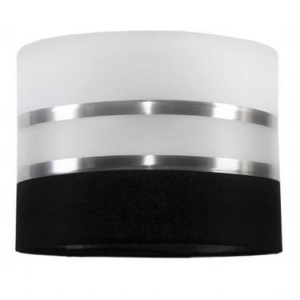 Csillár zsinóron CORAL 3xE27/60W/230V fekete-fehér