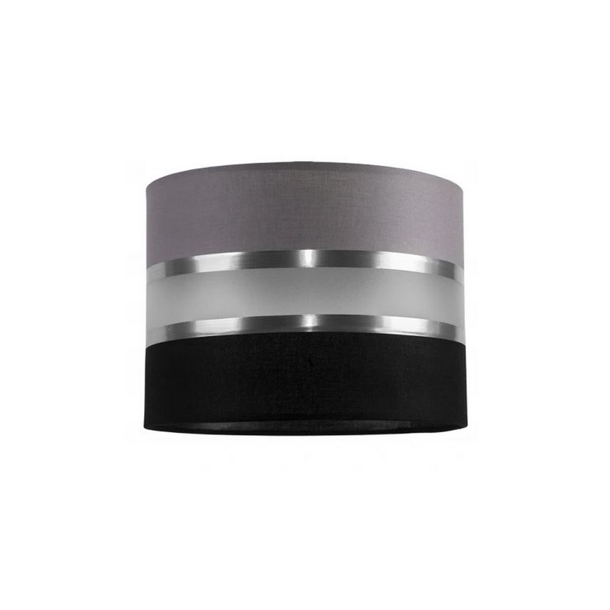 Csillár zsinóron CORAL 3xE27/60W/230V szürke és fekete