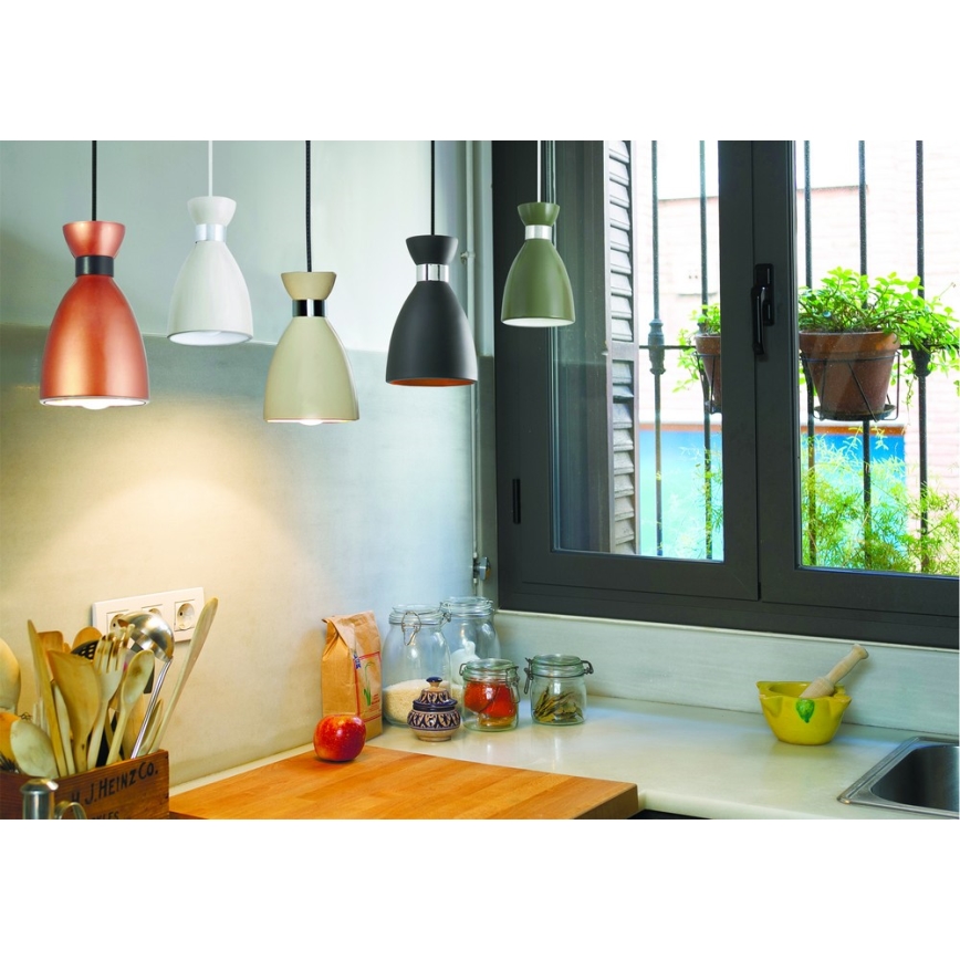 Csillár zsinóron CUTE 1xE27/60W/230V