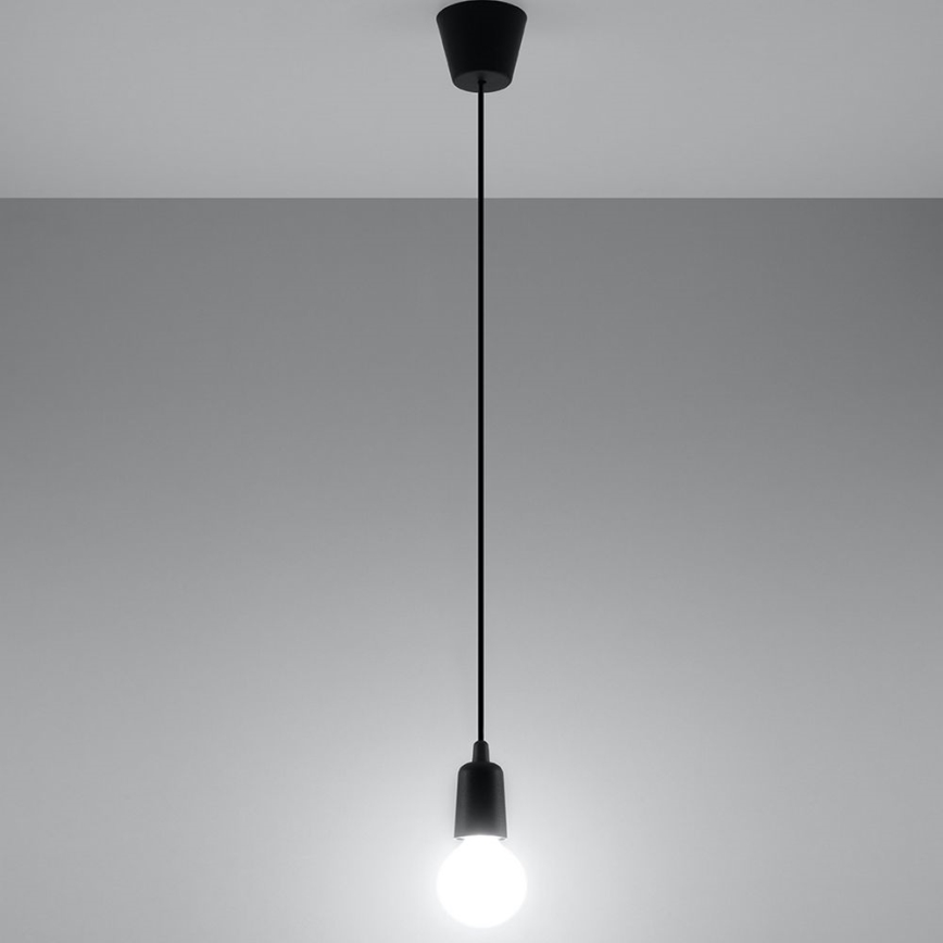 Csillár zsinóron DIEGO 1xE27/60W/230V