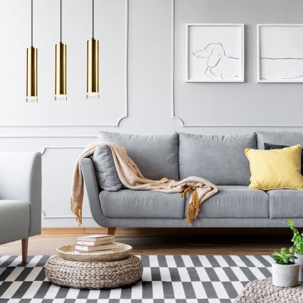 Csillár zsinóron DIEGO 3xE27/60W/230V