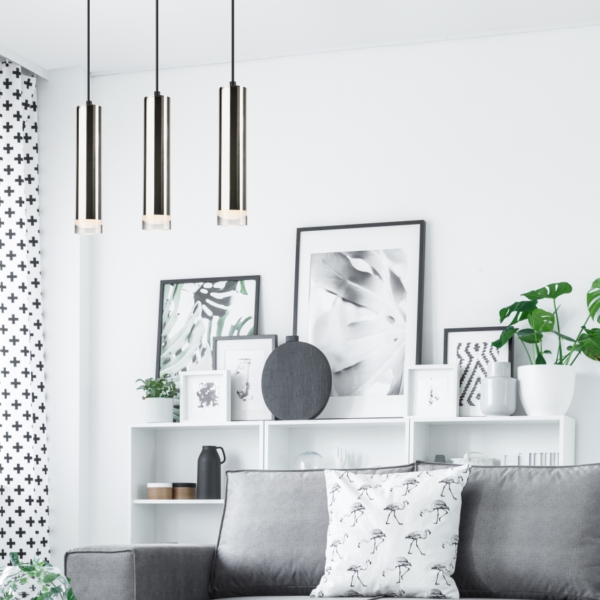 Csillár zsinóron DIEGO 3xE27/60W/230V