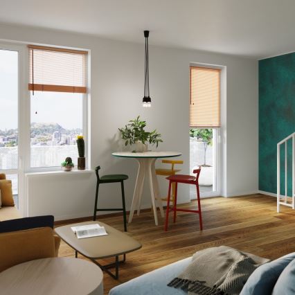 Csillár zsinóron DIEGO 5xE27/60W/230V