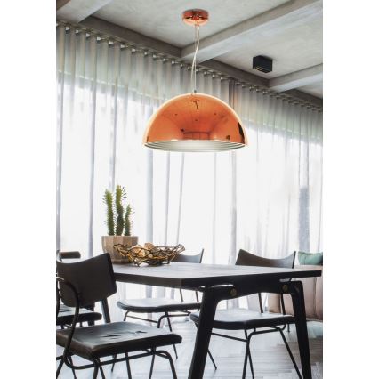 Csillár zsinóron DORADA 1xE27/60W/230V réz