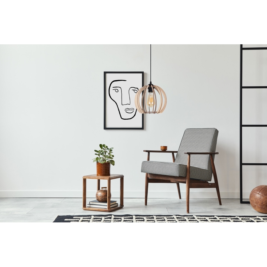 Csillár zsinóron DORO 1xE27/60W/230V