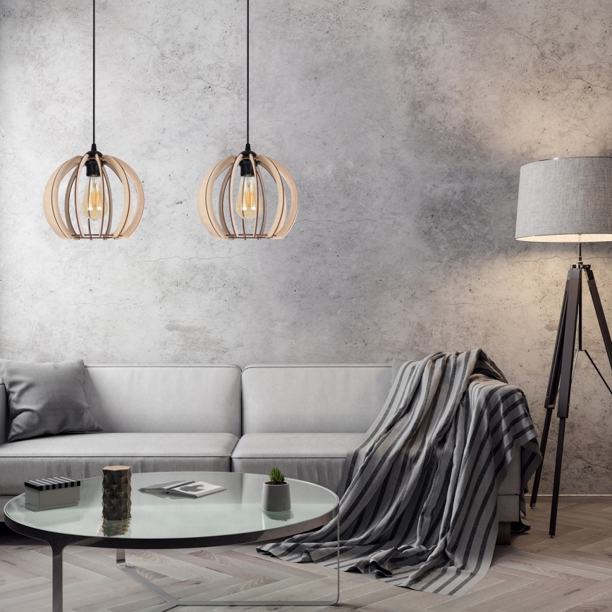 Csillár zsinóron DORO 2xE27/60W/230V