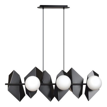 Csillár zsinóron DRIFTON 6xE14/10W/230V fekete