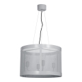 Csillár zsinóron DRUM 4xE27/60W/230V