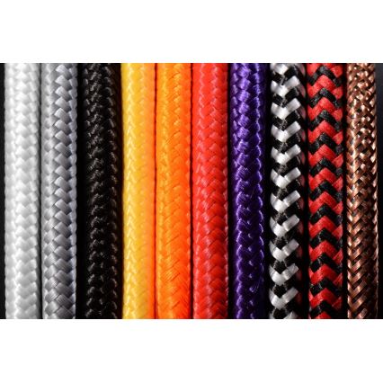 Csillár zsinóron EDISON 1xE27/60W/230V fekete