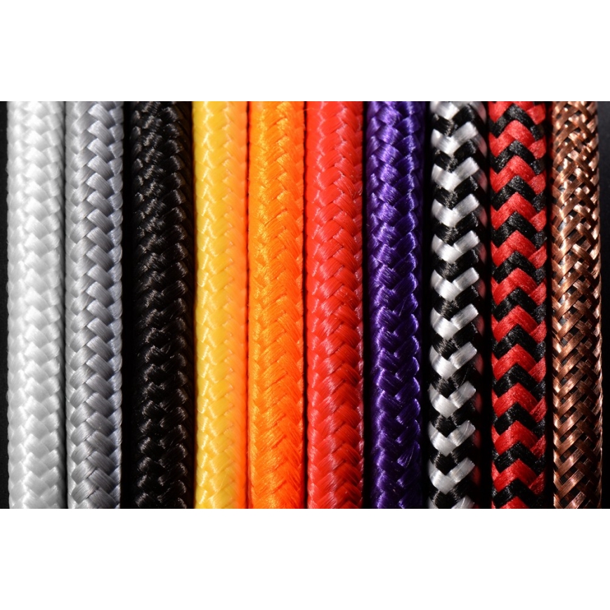 Csillár zsinóron EDISON 1xE27/60W/230V fekete