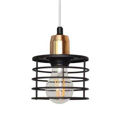 Csillár zsinóron EDISON 3xE27/15W/230V