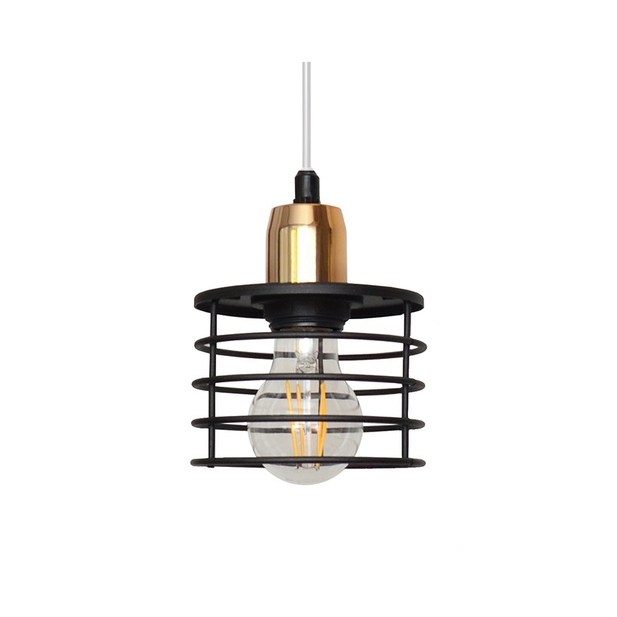 Csillár zsinóron EDISON 3xE27/15W/230V