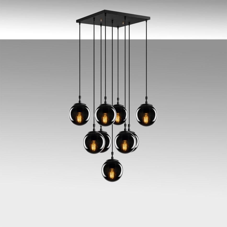 Csillár zsinóron EFE 9xE27/40W/230V