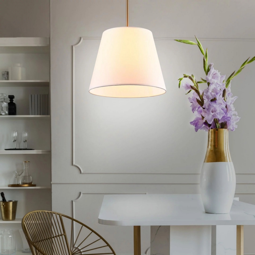 Csillár zsinóron ELENA 1xE27/20W/230V fehér