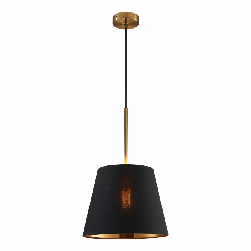 Csillár zsinóron ELENA 1xE27/20W/230V fekete