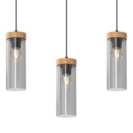Csillár zsinóron ELICA 3xE27/60W/230V
