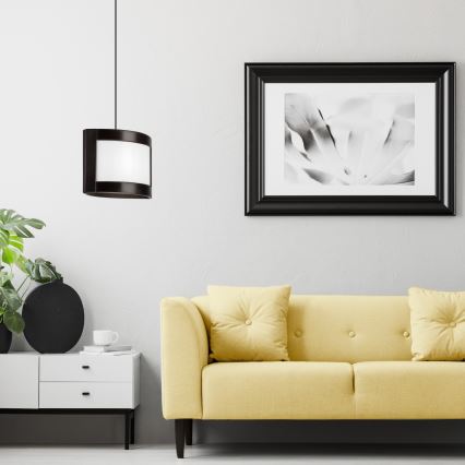 Csillár zsinóron ELODIE 1xE27/60W/230V tölgy