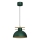 Csillár zsinóron ESTATE 1xE27/15W/230V zöld