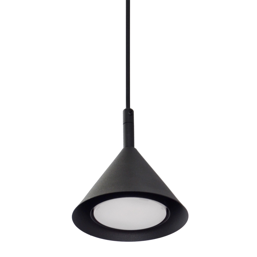 Csillár zsinóron ETNA 3xGX53/10W/230V fekete