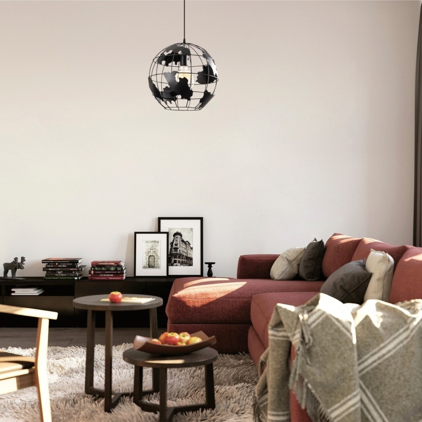 Csillár zsinóron FELLINI 1xE27/40W/230V