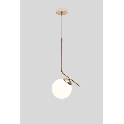 Csillár zsinóron FIRA 1xE27/60W/230V arany