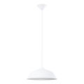 Csillár zsinóron FRIKA 1xE27/15W/230V átm. 34 cm fehér