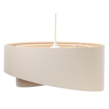 Csillár zsinóron GALAXY 1xE27/60W/230V bézs