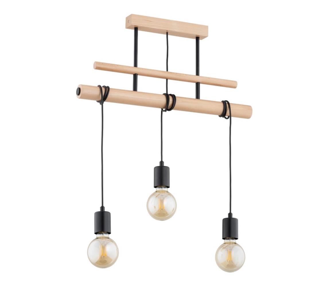 Csillár zsinóron GENTO 3xE27/60W/230V