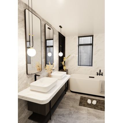 Csillár zsinóron GLAM 1xE14/10W/230V fekete