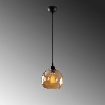 Csillár zsinóron GOLD 1xE27/40W/230V